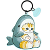 Mofusand Shark Flat Keychain