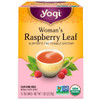 Front of Yogi Organic Woman's Herbal Raspberry Leaf 16 Tea Bags packet