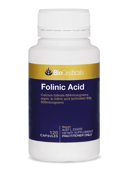 BioCeuticals Folinic Acid 120 Capsules