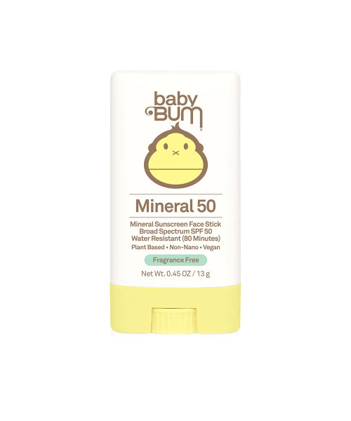 Sun Bum Mineral SPF 50 Sunscreen Face Stick 13g Fragrance Free