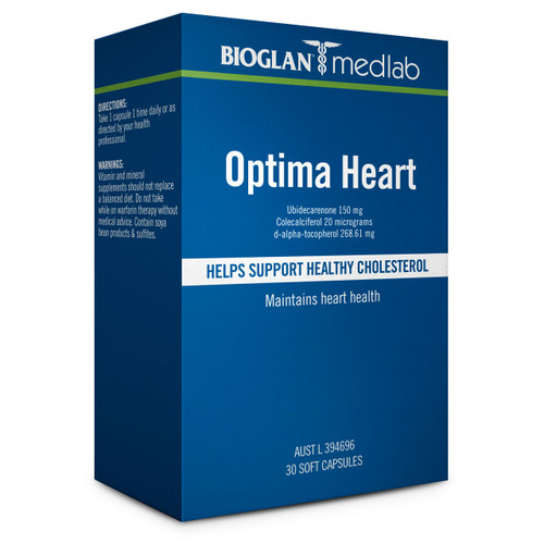 Bioglan Medlab Optima Heart 30 soft gel capsules