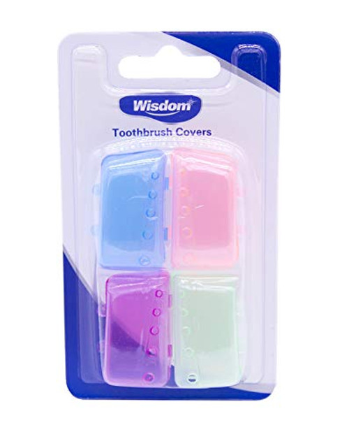 Wisdom Toothbrush Covers 4 Pack