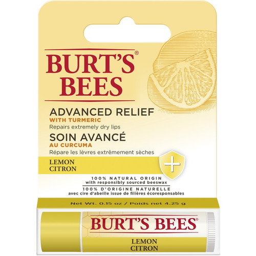 Burt's BeesAdvanced Relief Lemon Lip Balm 4.25g Burt's BeesAdvanced Relief Lemon Lip Balm 4.25g