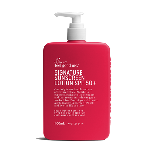 We Are Feel Good Inc Signature Sunscreen SPF 50+ 400mL We Are Feel Good Inc Signature Sunscreen SPF 50+ 400mL