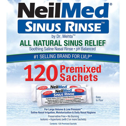 Neilmed Sinus Rinse Premixed Sachets 120