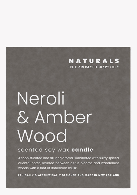 The Aromatherapy Co. Naturals Candle - Neroli & Amber Wood 400g