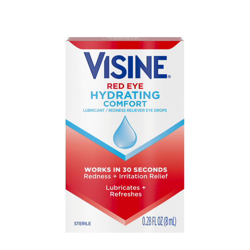 Visine Red Eye Hydrating Comfort Eye Drops 8ml