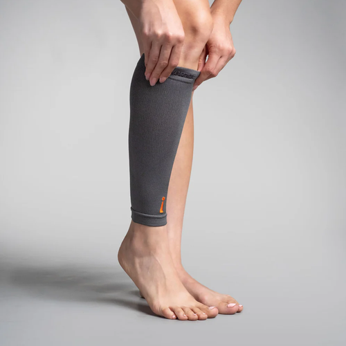 Lifestyle image of Incrediwear Calf Sleeve Single Small/Medium Calf Circumference 30 - 41 cm