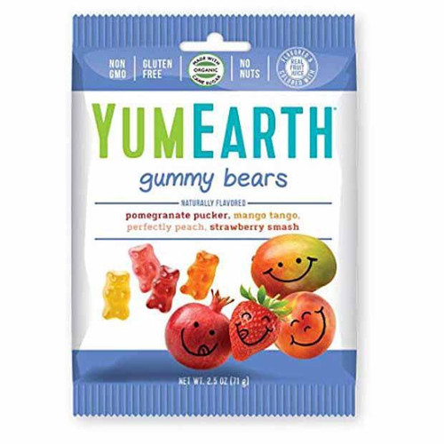 Yum Earth Gummy Bears 71g