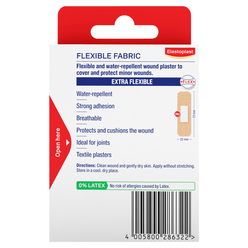Elastoplast Flexible Fabric Strips 20 Pack