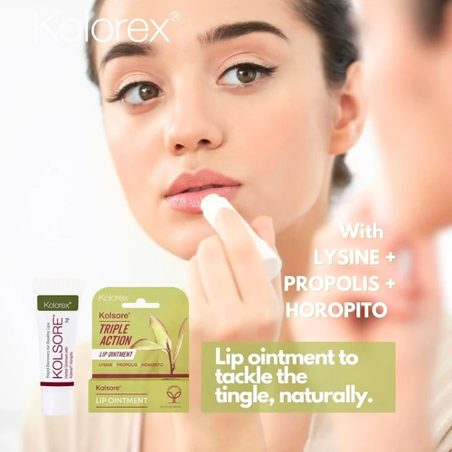 Kolorex Kolsore Lip Ointment 5g product info