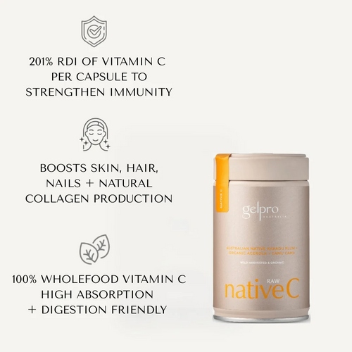 Gelpro Raw Native C 90 Capsules