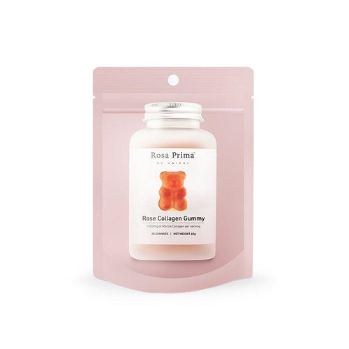 Unichi Rosa Prima Rose Collagen 20 Gummies