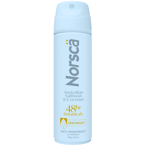 Norsca Aerosol Deodorant Salt Bush & Coconut 130g