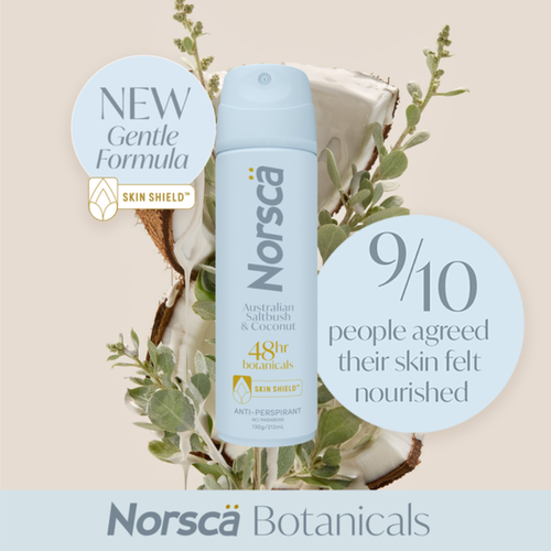 Norsca Aerosol Deodorant Salt Bush & Coconut 130g