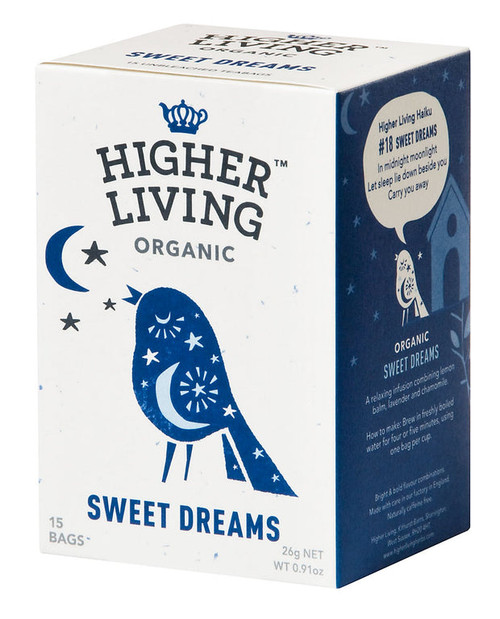 Higher Living Organic Tea Sweet Dreams 15 Teabags