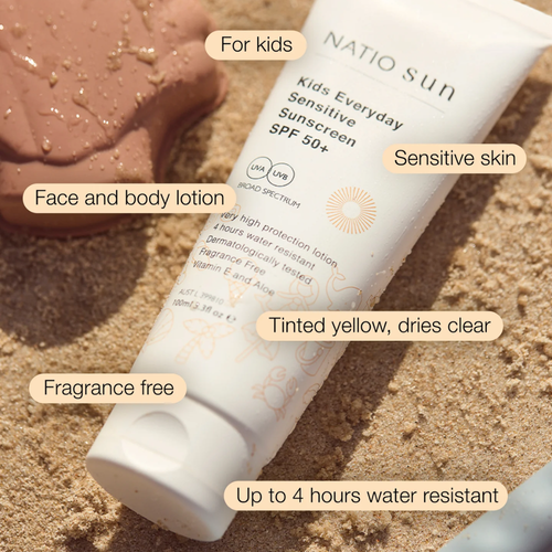 Natio Sun Kids Everyday Sensitive SPF50+ 100ml