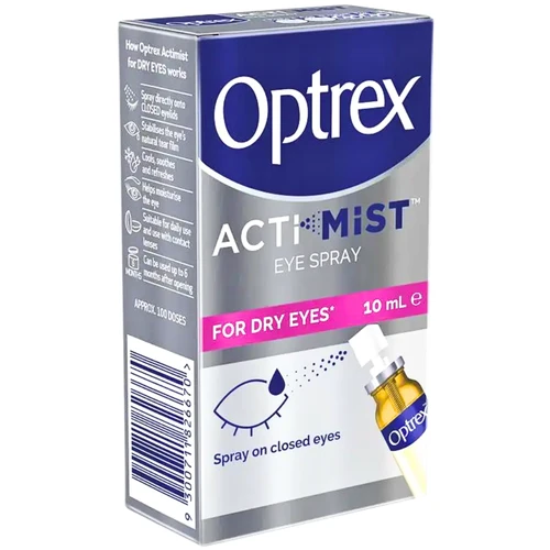 Optrex ActiMist 2in1 Eye Spray for Dry and Irritated Eyes 10ml