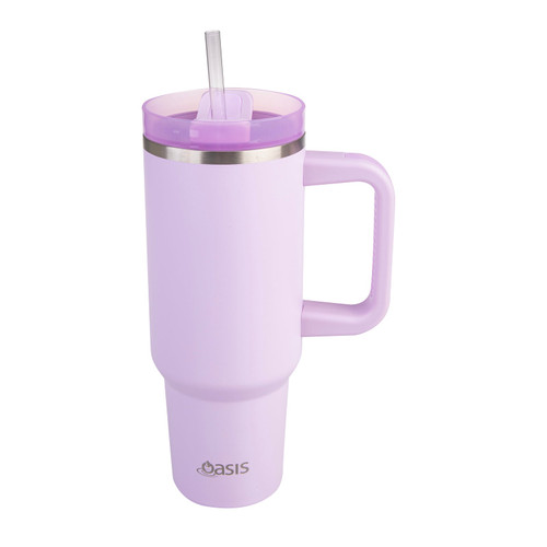 Oasis Stainless Steel Travel Tumbler Orchid 1.2 Litre