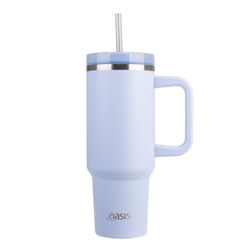 Oasis Stainless Steel Travel Tumbler Periwinkle 1.2 Litre