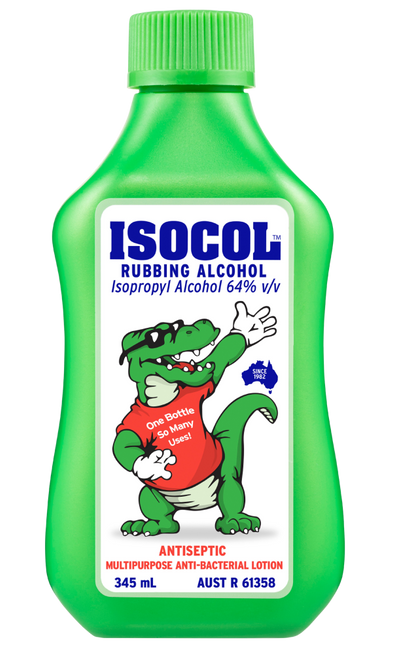 Isocol Antiseptic Rubbing Alcohol 345ml