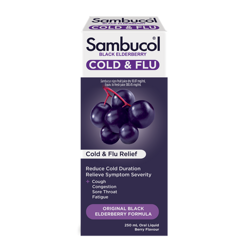 Sambucol Cold & Flu Relief Syrup 250ml