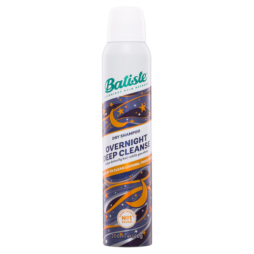 Batiste Overnight Deep Cleanse Dry Shampoo 200mL Batiste Overnight Deep Cleanse Dry Shampoo 200mL