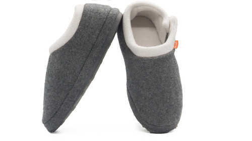 Archline Orthotic Slippers Closed Grey Marl Size