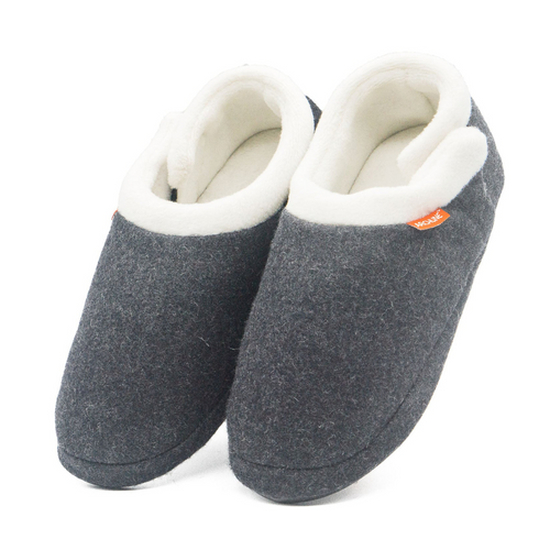Archline Orthotic Slippers Closed Grey Marl Size