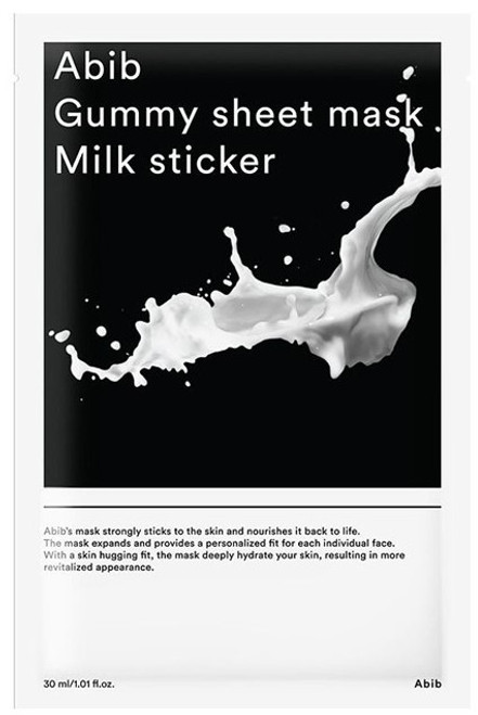 Abib Gummy Sheet Mask Milk Sticker 1 pcs