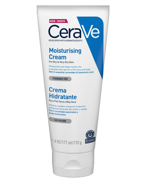 Front of CeraVe Moisturising Cream 170ml