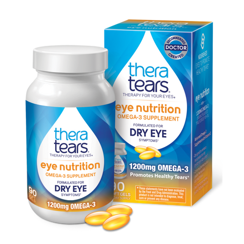 TheraTears Eye Nutrition Advanced Omega-3 1200mg Supplement 90 Tabs