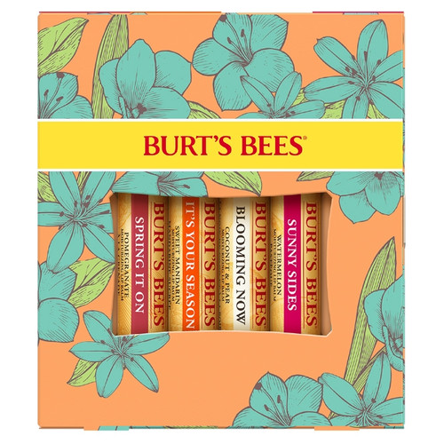 Burts Bees Just Picked Assorted Lip Balm 4 Pack Burts Bees Just Picked Assorted Lip Balm 4 Pack