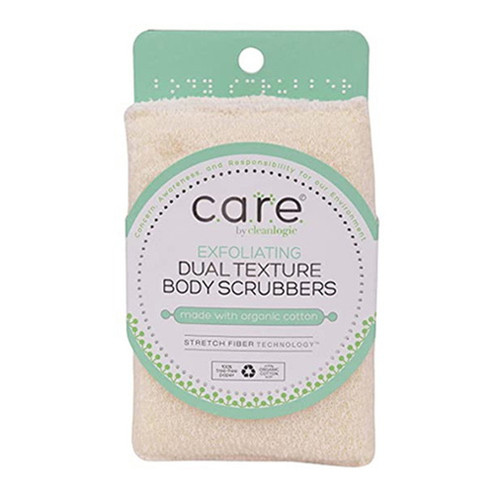 Cleanlogic Bath and Body Care Exfoliating Dual Texture Body Scrubber