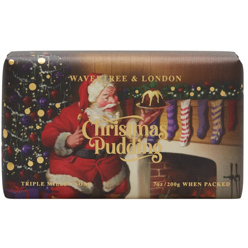 Wavertree Soap Bar Christmas Pudding 200g Wavertree Soap Bar Christmas Pudding 200g