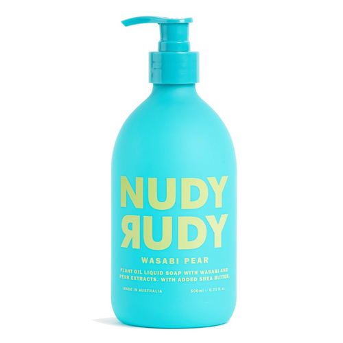 Nudy Rudy Wasabi Pear Hand Wash 500mL