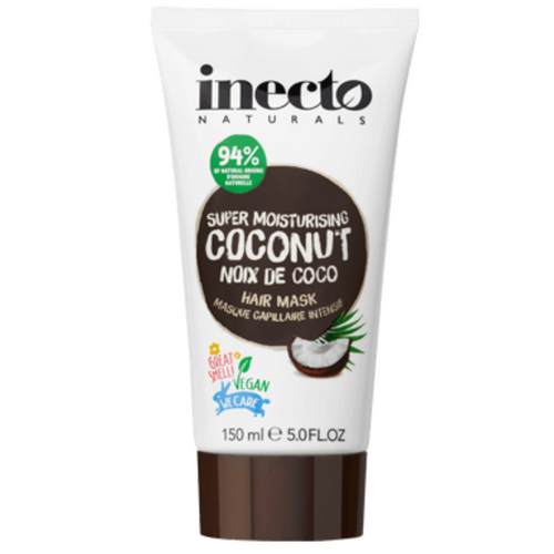 Inecto Super Moisturising Coconut Hair Mask for Dry to Very Dry Hair 150mL Inecto Super Moisturising Coconut Hair Mask for Dry to Very Dry Hair 150mL