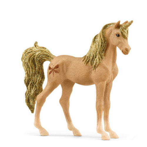 Schleich Bayala Series 5 Collectible Crystal Unicorn Amber Single Schleich Bayala Series 5 Collectible Crystal Unicorn Amber Single