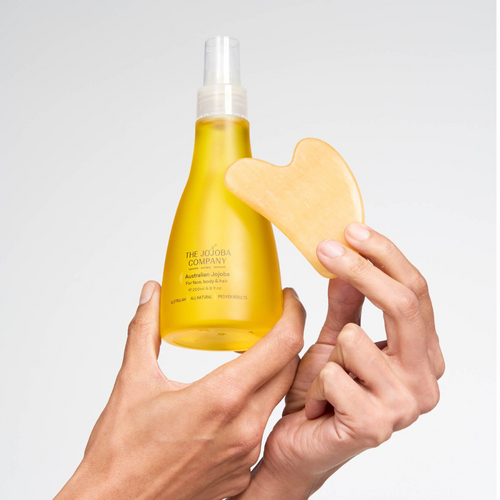 The Jojoba Company Harvest Set 2025 Gua Sha and Australian Jojoba Oil 200ml