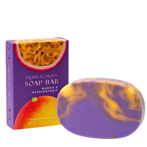 Tropical Fruits Mango and PassionFruit Soap Bar 150g Tropical Fruits Mango and PassionFruit Soap Bar 150g