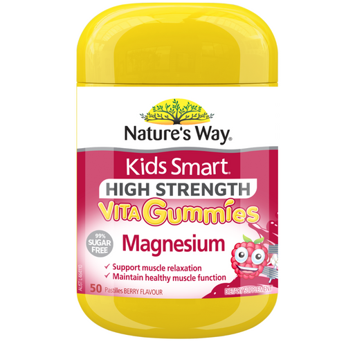 Nature's Way Kids Smart High Strength Vita Gummies Magnesium Berry Flavour 50 Pastilles Nature's Way Kids Smart High Strength Vita Gummies Magnesium Berry Flavour 50 Pastilles