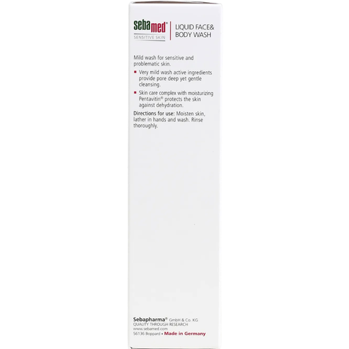 Sebamed Liquid Face and Body Soap-Free Wash Sensitive Skin 300mL