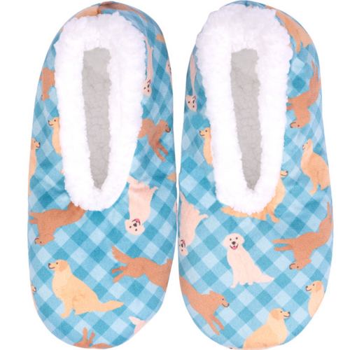 SnuggUps Women's Plush Slippers Pet Golden Retriever Small EU 35-37 SnuggUps Women's Plush Slippers Pet Golden Retriever Small EU 35-37
