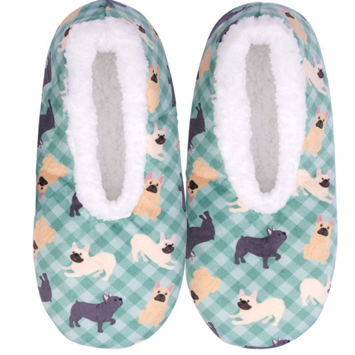 SnuggUps Women's Plush Slippers Pet French Bulldog Medium EU 38-39 SnuggUps Women's Plush Slippers Pet French Bulldog Medium EU 38-39