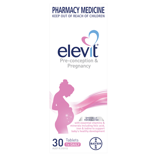 Pregnancy Multivitamin Tablets 30 pack