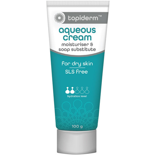 Topiderm Aqueous Cream SLS Free 100g Topiderm Aqueous Cream SLS Free 100g