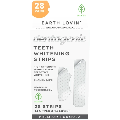 Go2 Dentagenie Teeth Whitening Strips Minty 28 Strips