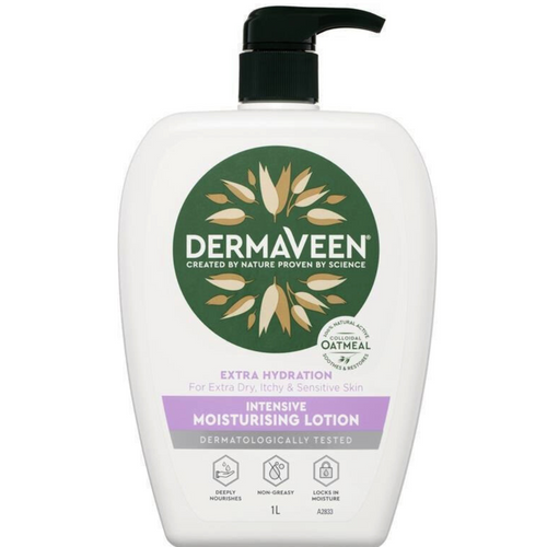 DermaVeen Extra Hydration Intensive Moisturising Lotion For Extra Dry, Itchy And Sensitive Skin 1kg