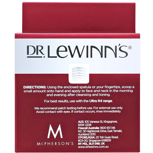 Dr LeWinn's Ultra R4 Collagen Surge Plumping Gel directions to use