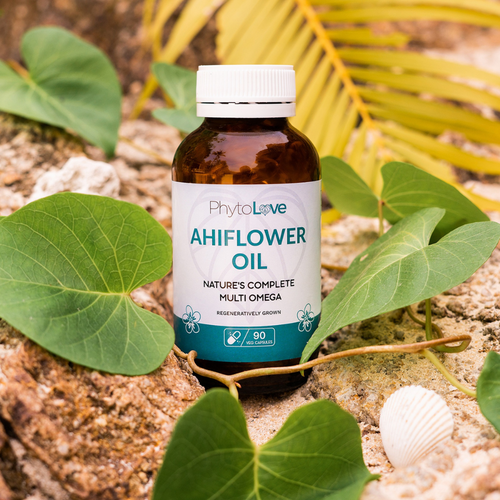 Phytolove Ahiflower Nature's Complete Multi Omega 90 veg capsules